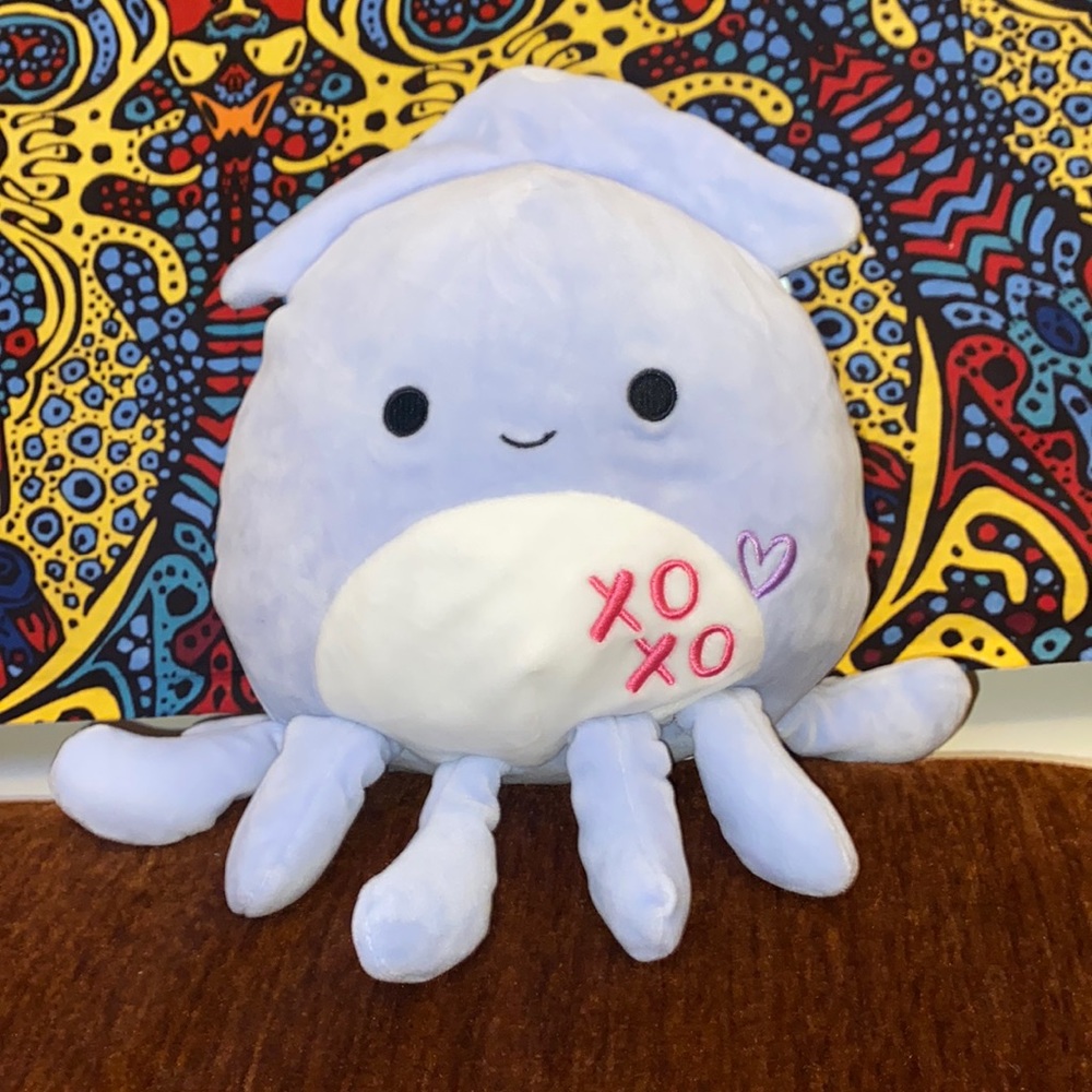 8 inch Stacy Squid Squishmallow